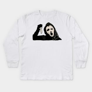 James Mask Kids Long Sleeve T-Shirt